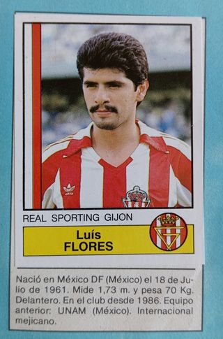 SPORTING DE GIJÓN CROMOS RECORTADOS 1982 1987