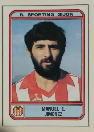 SPORTING DE GIJÓN CROMOS RECORTADOS 1982 1987