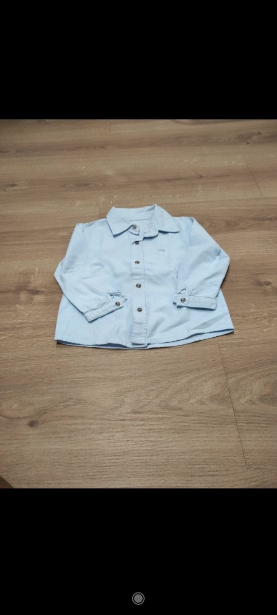 Camisa bebé azul claro