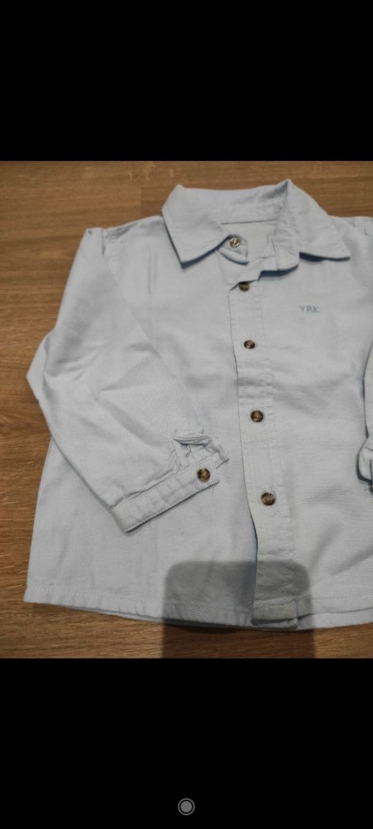 Camisa bebé azul claro