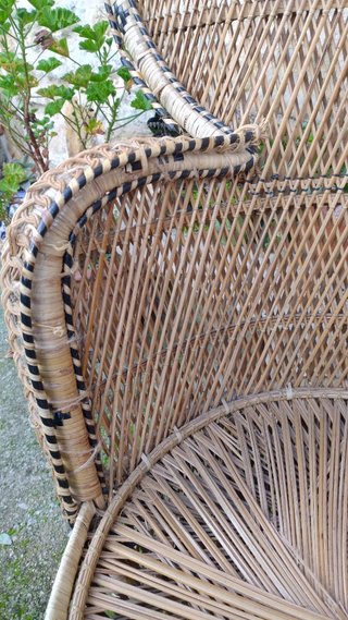 Sillón Enmanuel mimbre