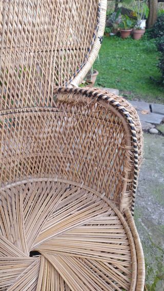 Sillón Enmanuel mimbre