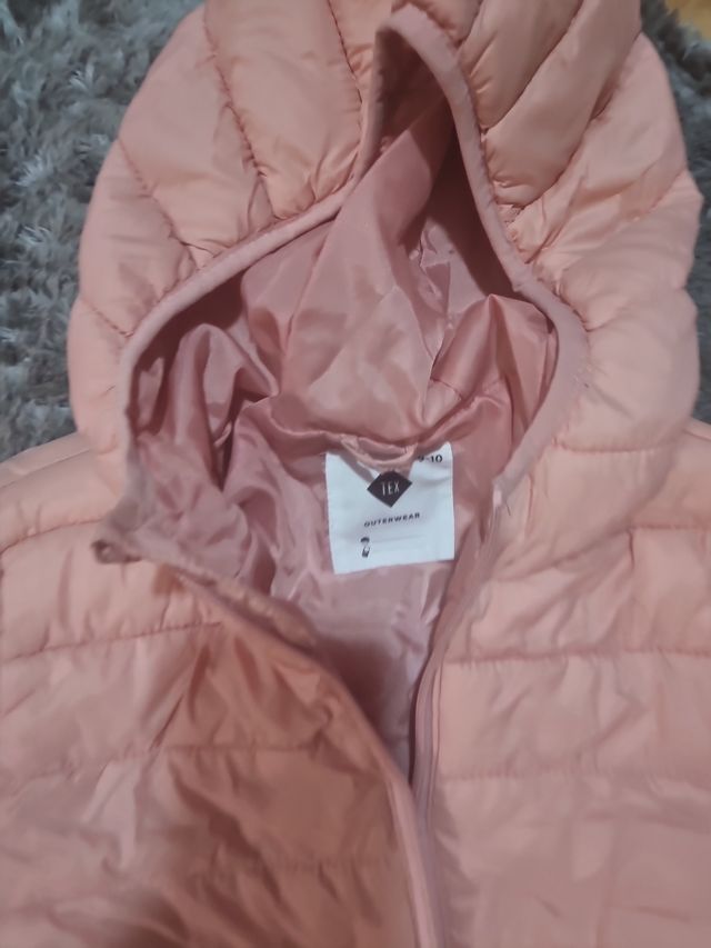 Chaquetón  niña rosa 9/10 años