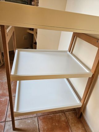 Cambiador bebé HIP Quax blanco-natural