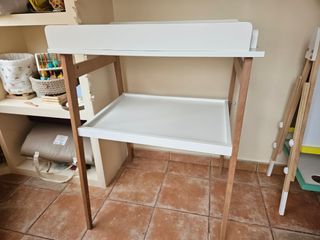 Cambiador bebé HIP Quax blanco-natural