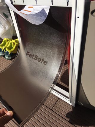 Puerta para mascotas