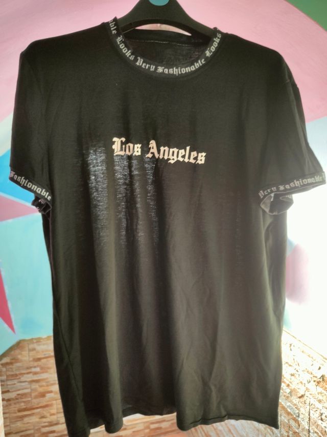 T-shirt Los Angeles - Black