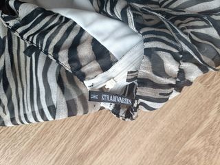 Vestido largo print animal