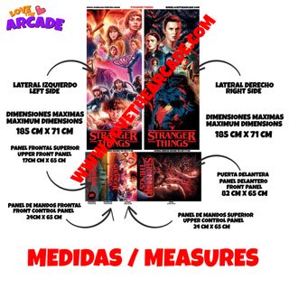 arcade modelo stranger thing