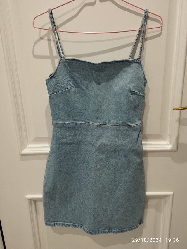 Vestido denim ZARA