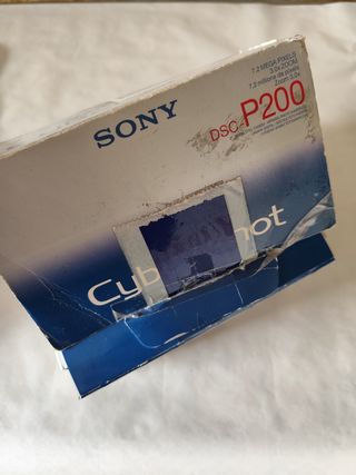 Oportunidad. Cámara digital Sony.