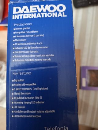 Telefono fijo letras grandes.