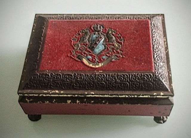 Cofanetto in latta Vintage