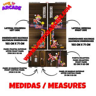 arcade modelo mr do