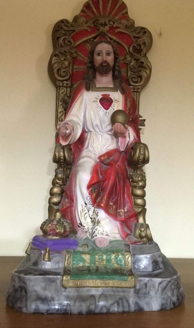 Escultura Sagrado corazón de Jesús