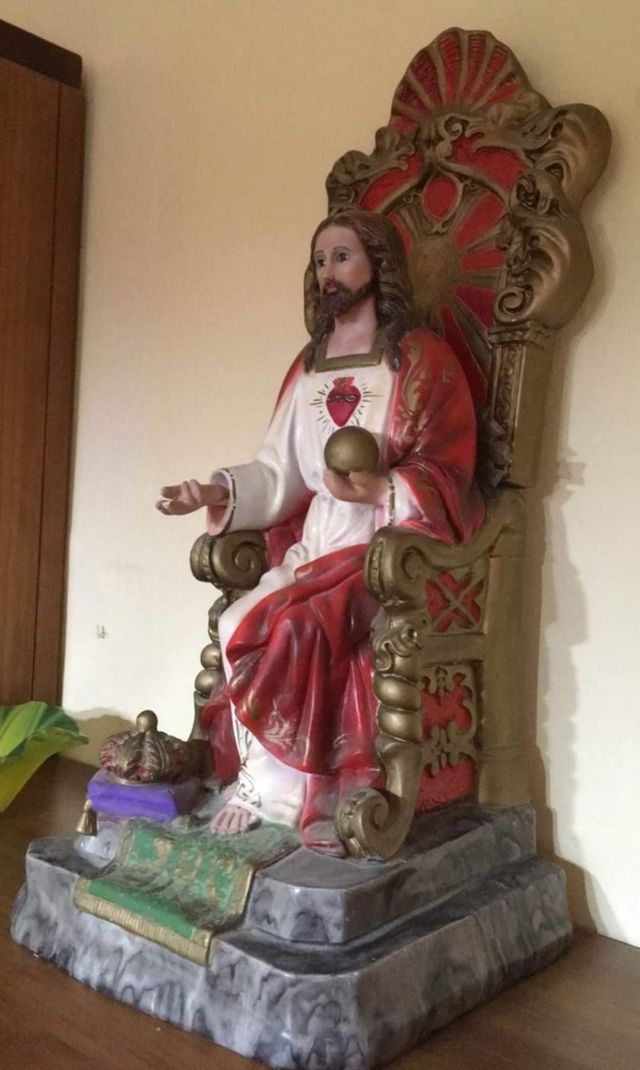 Escultura Sagrado corazón de Jesús