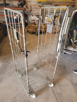 Carros de mercancía de supermercado
