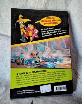 La trampa de los superdinosaurios: Superhéroes 5 (Geronimo Stilton, 5) (Spanish Edition)