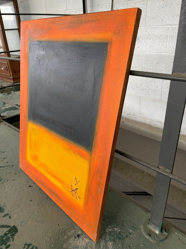 Cuadro decoración tipo óleo 65x54