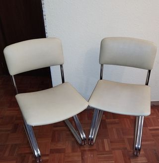 2 sillas años 70