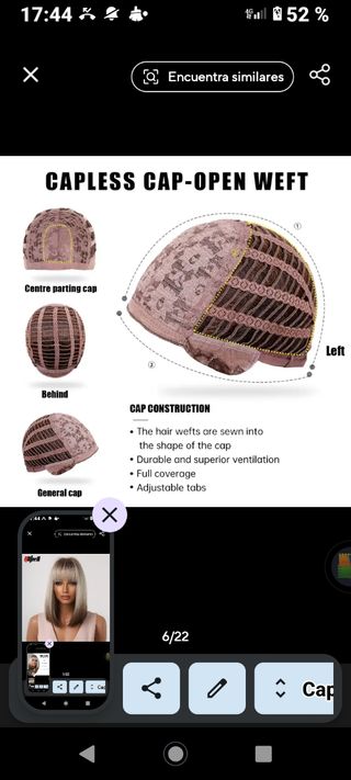 Pelucas de gran calidad