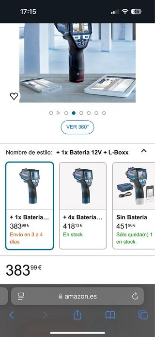 Termodetector BOSCH GIS 1000C