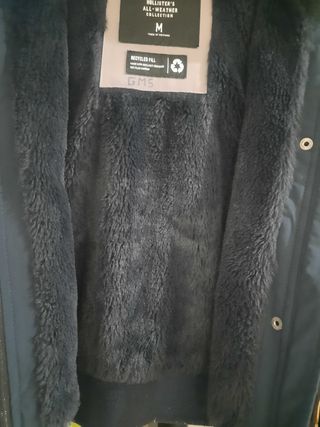 Cazadora Hollister azul