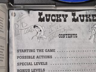 LUCKY LUKE . PS1