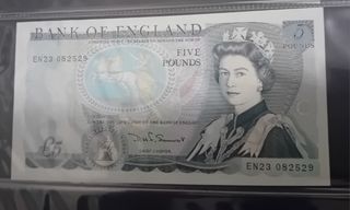 Banconota 5 sterline
