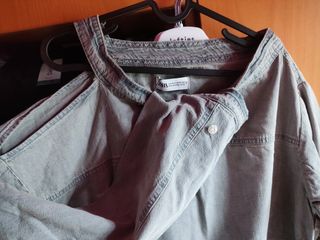 Camisa vaquera de zara