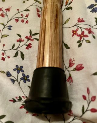 BASTON DE  MADERA LABRADA