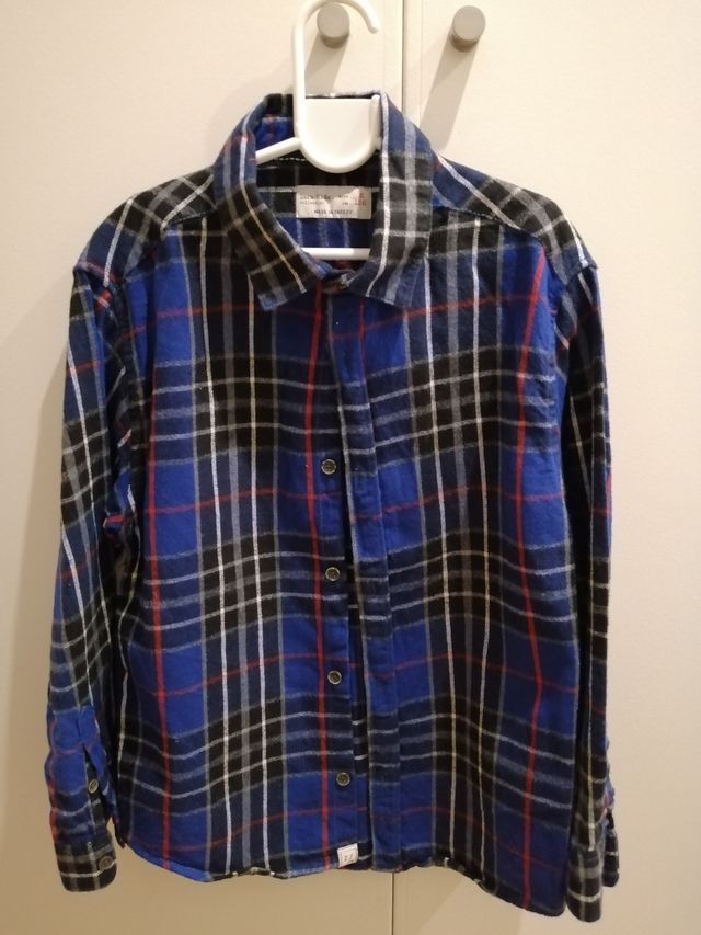 Camisa de cuadros. Niño. 8 años.