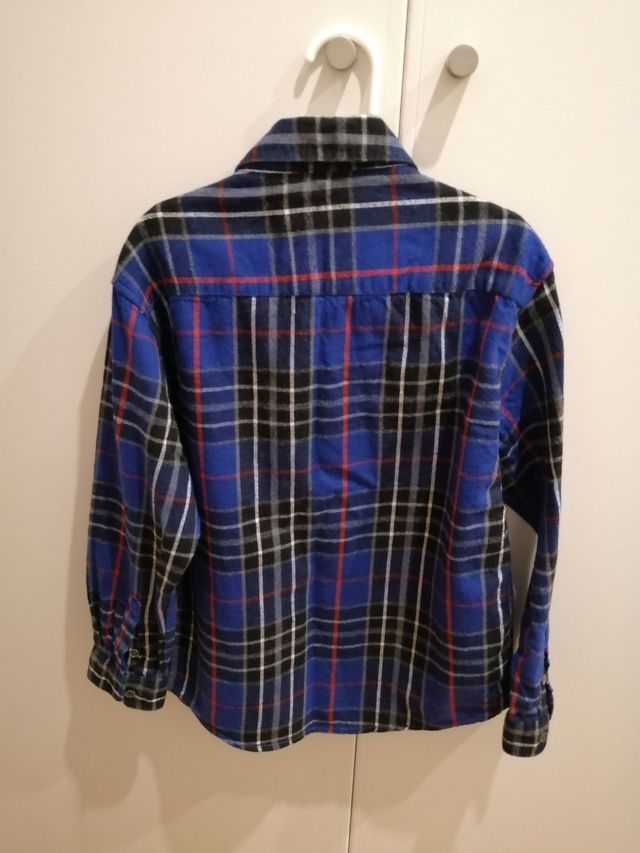 Camisa de cuadros. Niño. 8 años.