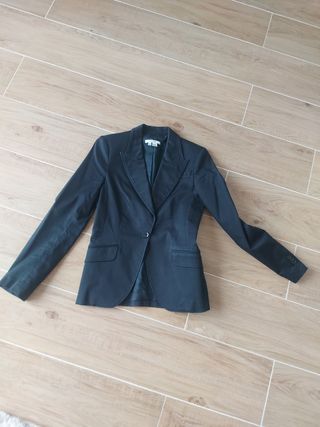 Americana negra zara M mujer