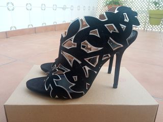 Sandalias tacón Zara