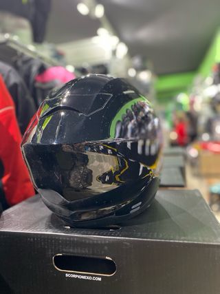 Casco Scorpion Exo-520 integral negro brillo