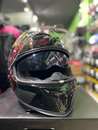 Casco Scorpion Exo-520 integral negro brillo
