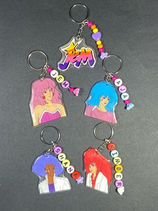 Un portachiavi a scelta jem and the holograms