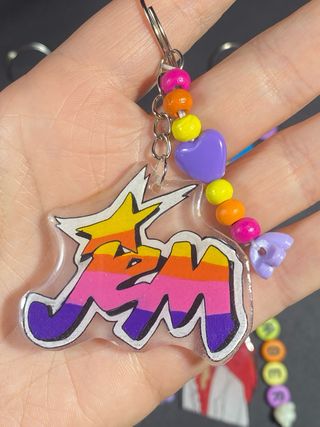 Un portachiavi a scelta jem and the holograms