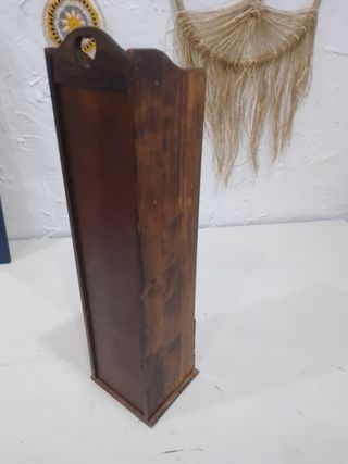 mueble porta CD's madera