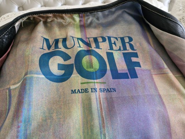 Golf, chaleco de piel