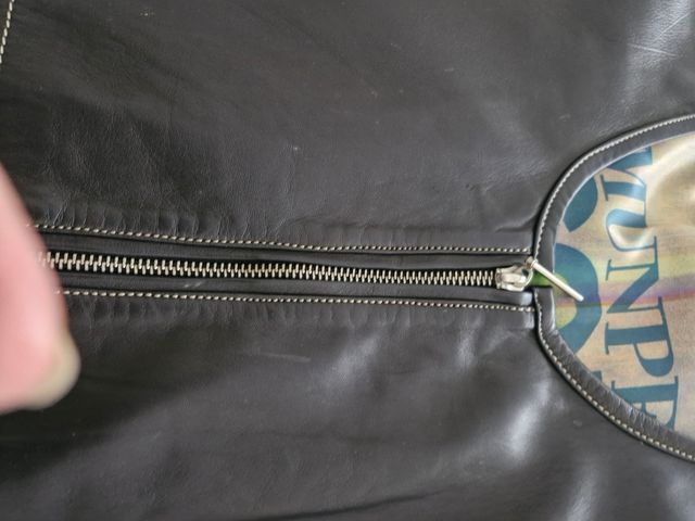 Golf, chaleco de piel