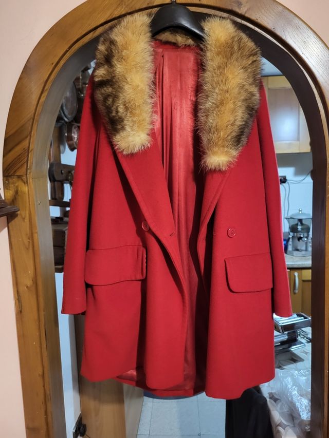 Cappotto rosso donna L