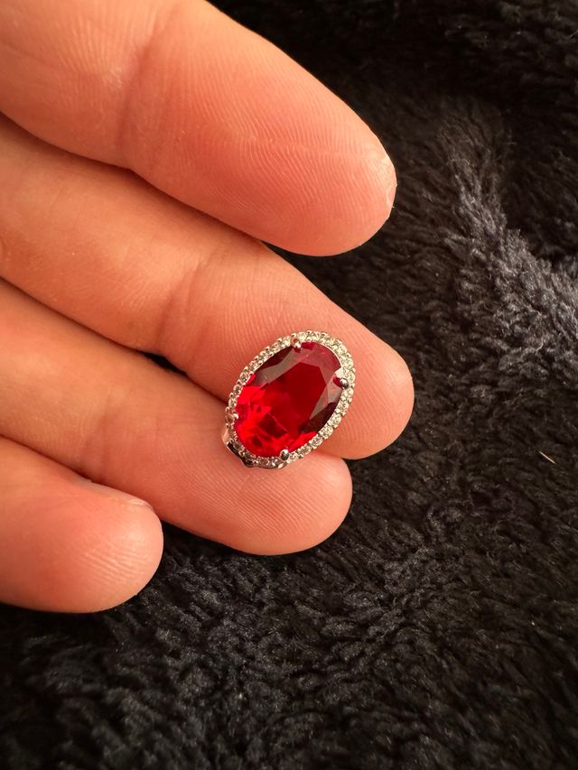 Orecchini da donna rossi