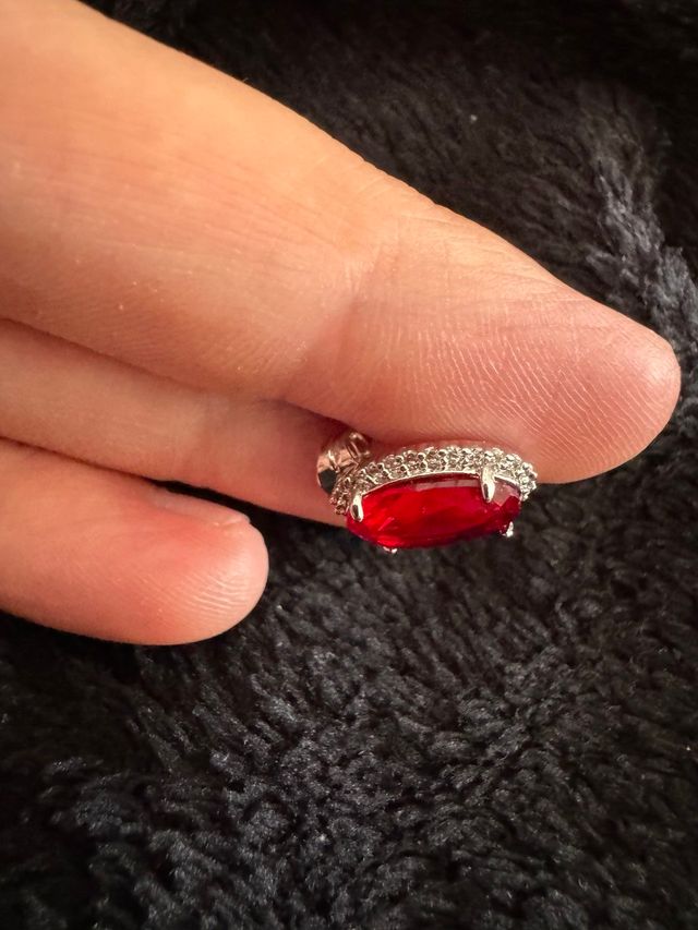 Orecchini da donna rossi