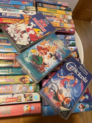Peliculas disney VHS
