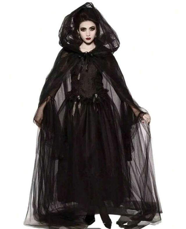 Capa mujer gasa disfraz