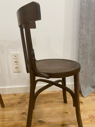 Sillas de madera vintage