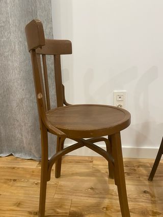 Sillas de madera vintage