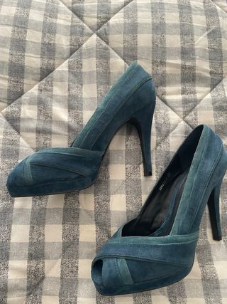 Zapatos Marypaz azul 